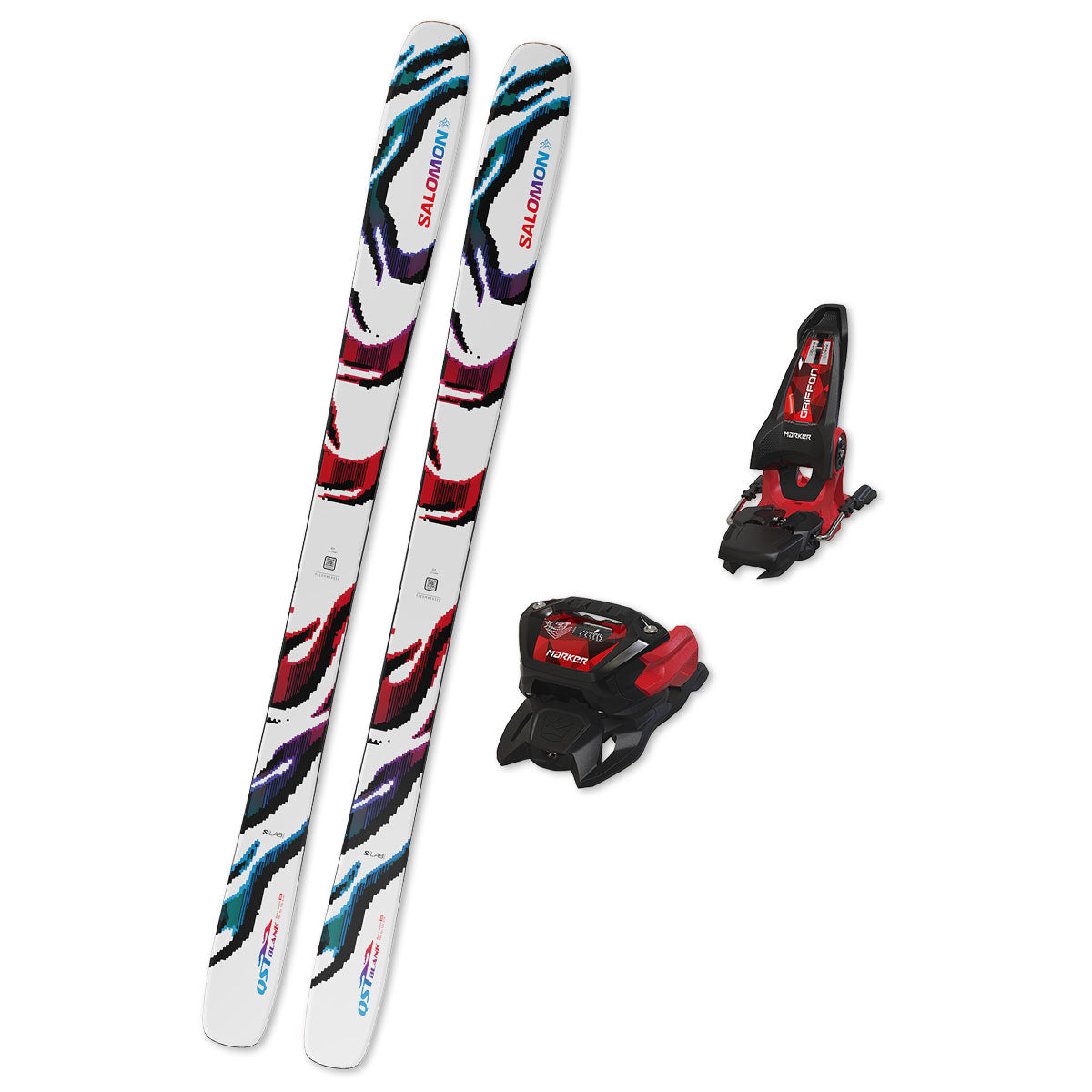 2027 Salomon QST Blank Skis + Bindings - Bundle Deal