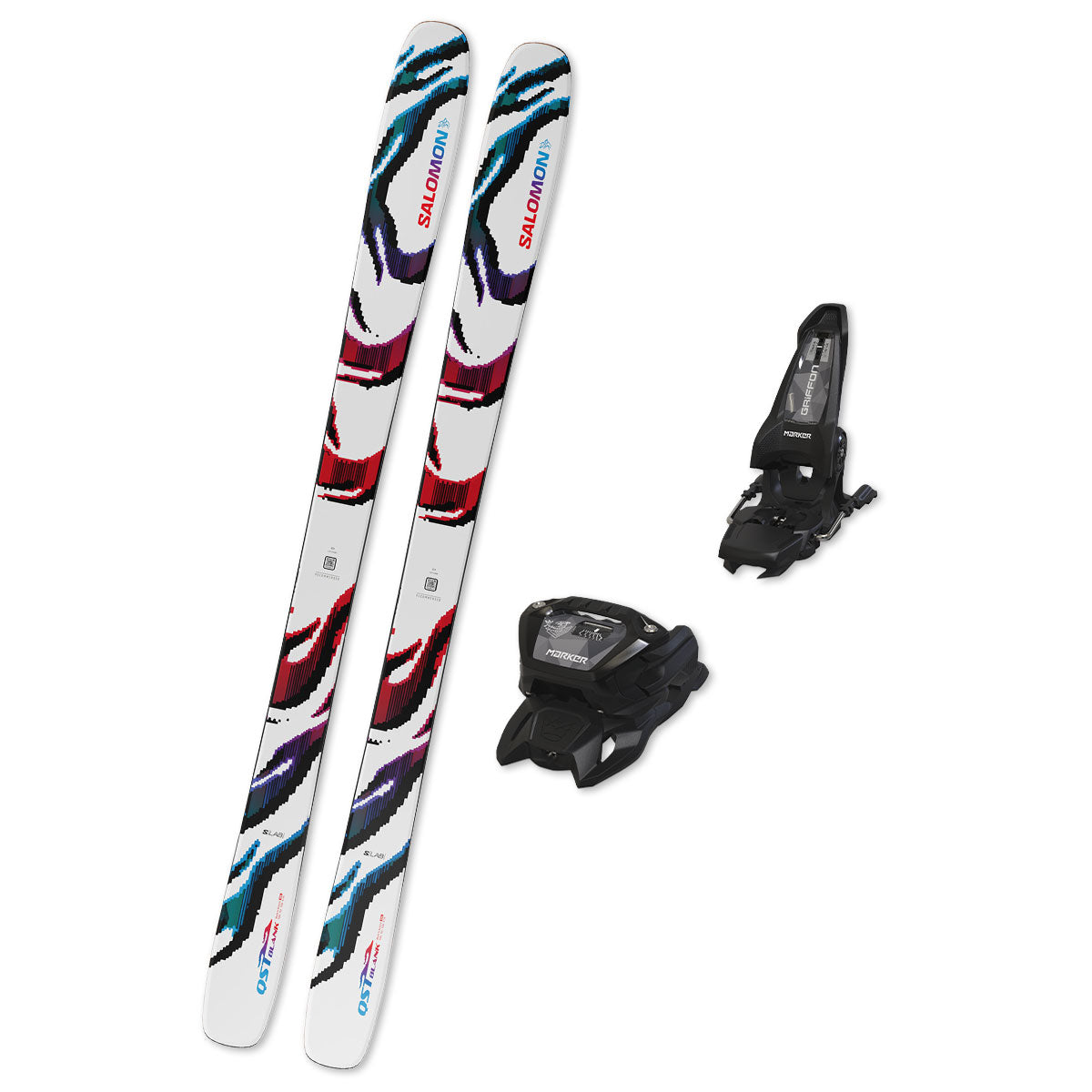 new salomon ski binding Hologram Snowboard Bindings 2024 S Gray freeride or freestyle new ski binding SALOMON L10,