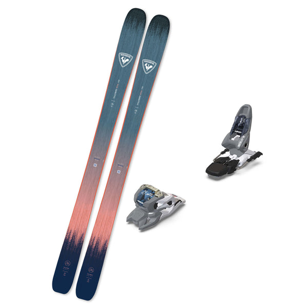 2025 Rossignol Rallybird Soul 102 + Squire 11 Bindings BUNDLE DEAL