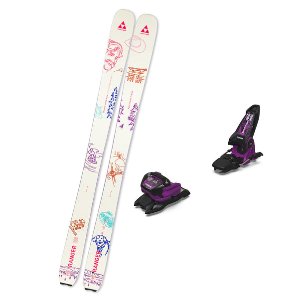 2025 Fischer Ranger 108 (Kyle Smaine Tribute Skis) + Marker Griffon 13 ID - BUNDLE