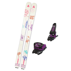 2026 Fischer Ranger 108 (Kyle Smaine Tribute Skis) + Bindings - BUNDLE DEAL