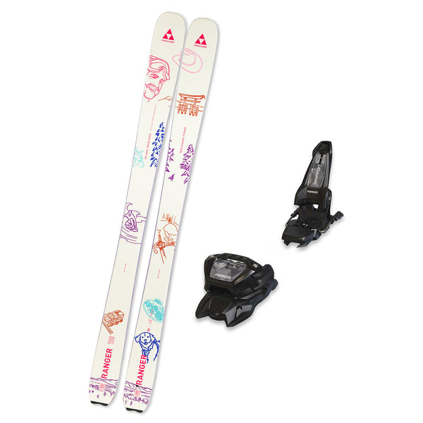 2026 Fischer Ranger 108 (Kyle Smaine Tribute Skis) + Bindings - BUNDLE DEAL