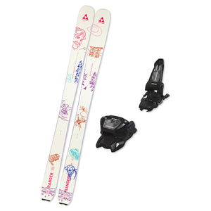 2026 Fischer Ranger 108 Kyle Smaine Tribute Skis + Bindings - Bundle Deal