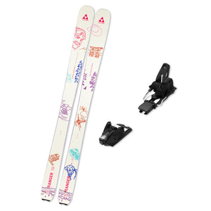 2026 Fischer Ranger 108 Kyle Smaine Tribute Skis + Bindings - Bundle Deal