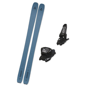 2027 Fischer Ranger 90 (Blue) Skis + Bindings - Bundle Deal