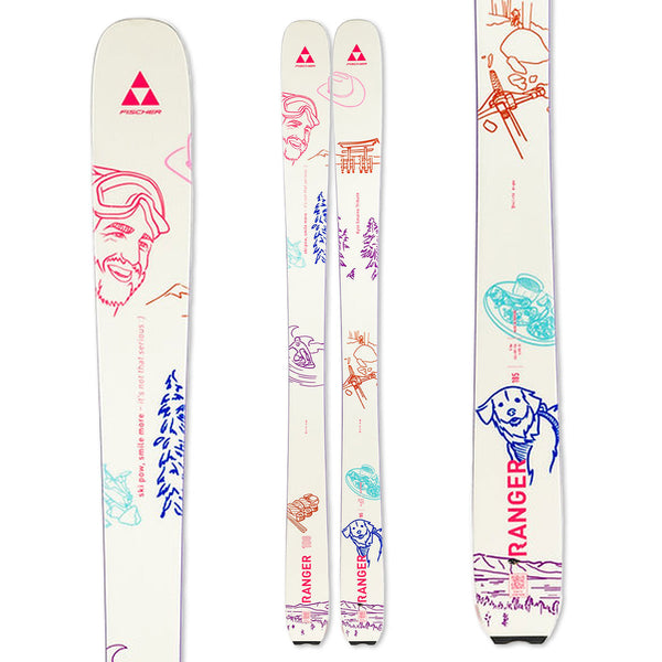 2026 Fischer Ranger 108 - Kyle Smaine Tribute Skis – Ski Town All