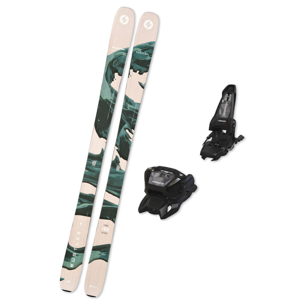 2027 Blizzard Rustler 9 Skis + Bindings - Bundle Deal – Ski Town