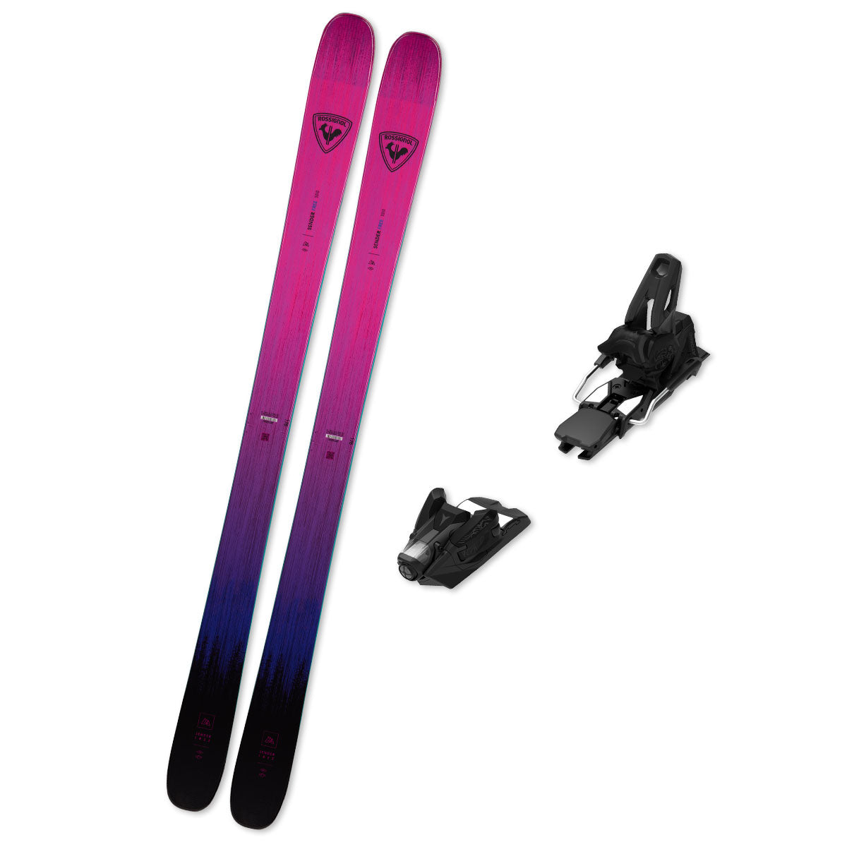 2026 Rossignol Sender Free 100 Skis + Bindings - Bundle Deal – Ski