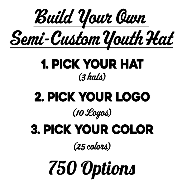 Semi Custom Youth Hats