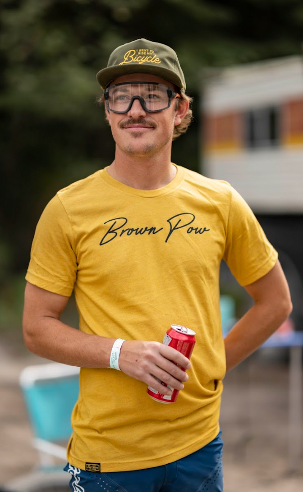Brown Pow T-Shirt (Unisex/Mens)