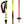 Load image into Gallery viewer, 2022 K2 Flipjaw Freeride Adjustable Poles
