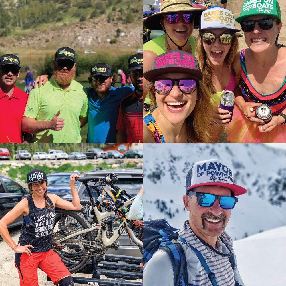 Personalized online ski hats