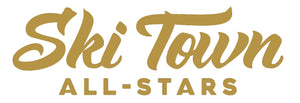 4" Ski Town All-Stars Die Cut Stickers